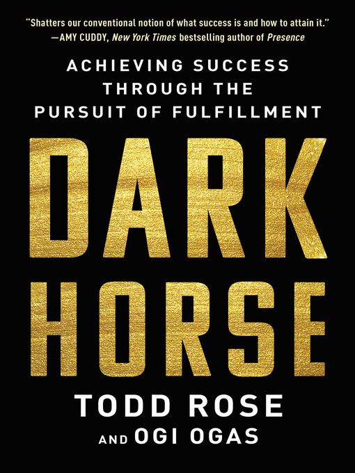 Title details for Dark Horse by Todd Rose - Available
